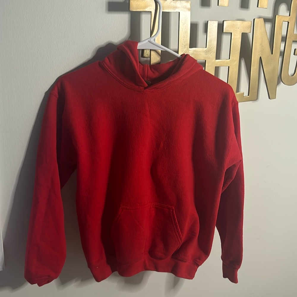 Red hoodie